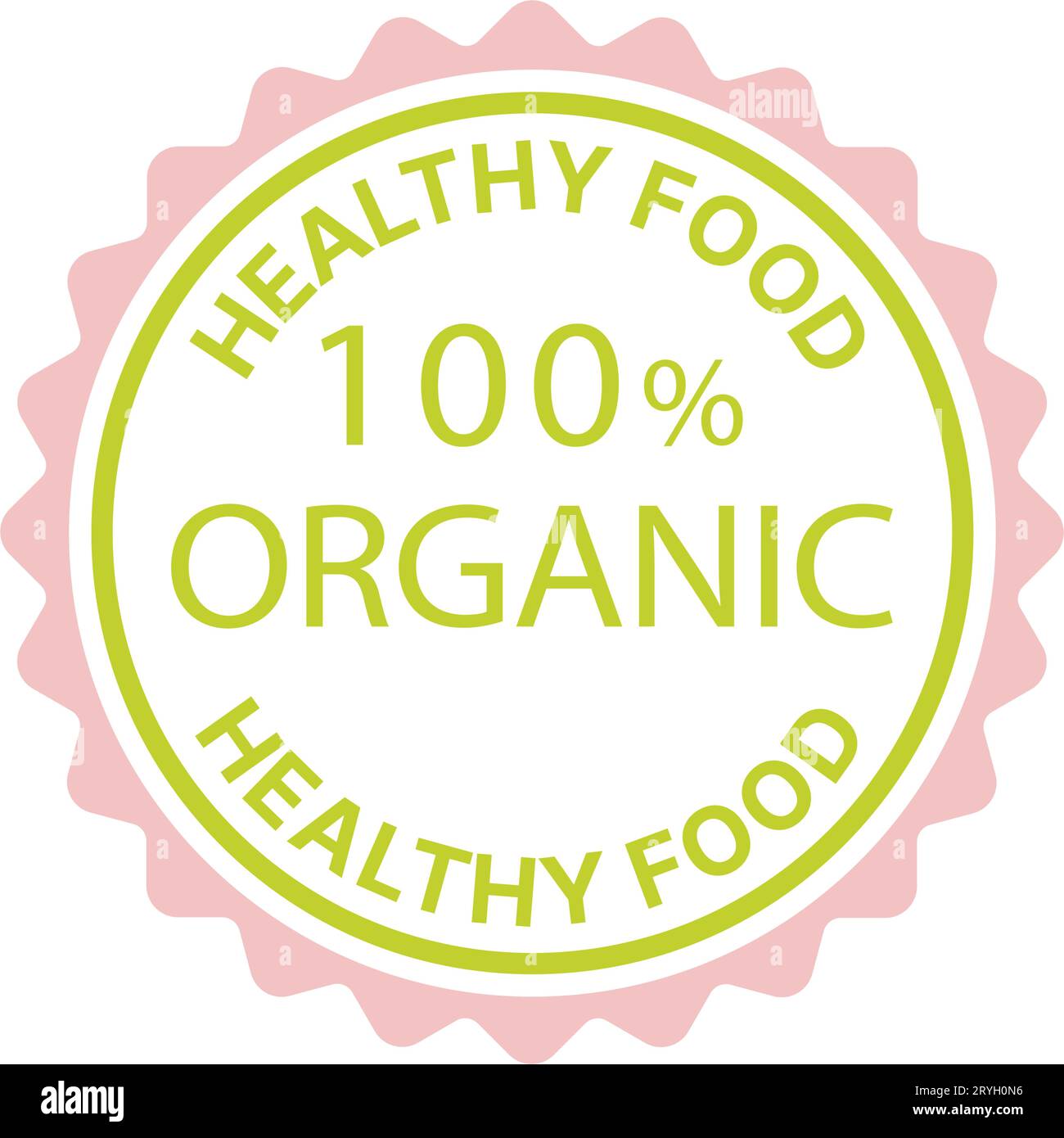 Autocollant de produits biologiques et naturels, étiquette, badge et logo.icône d'écologie.Illustration vectorielle Illustration de Vecteur