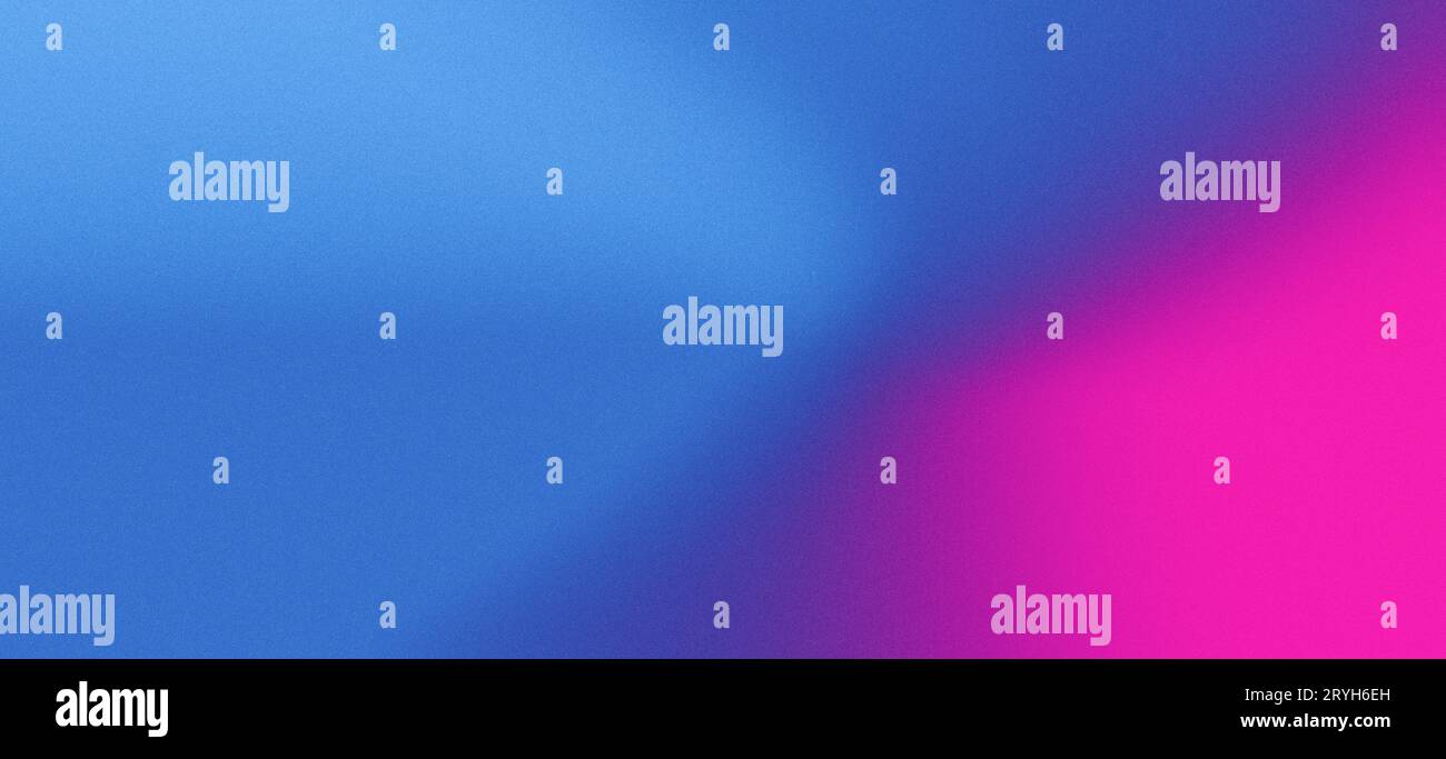 Bleu magenta rose abstrait dégradé d'arrière-plan avec effet de texture granuleux, motif bannière web Banque D'Images