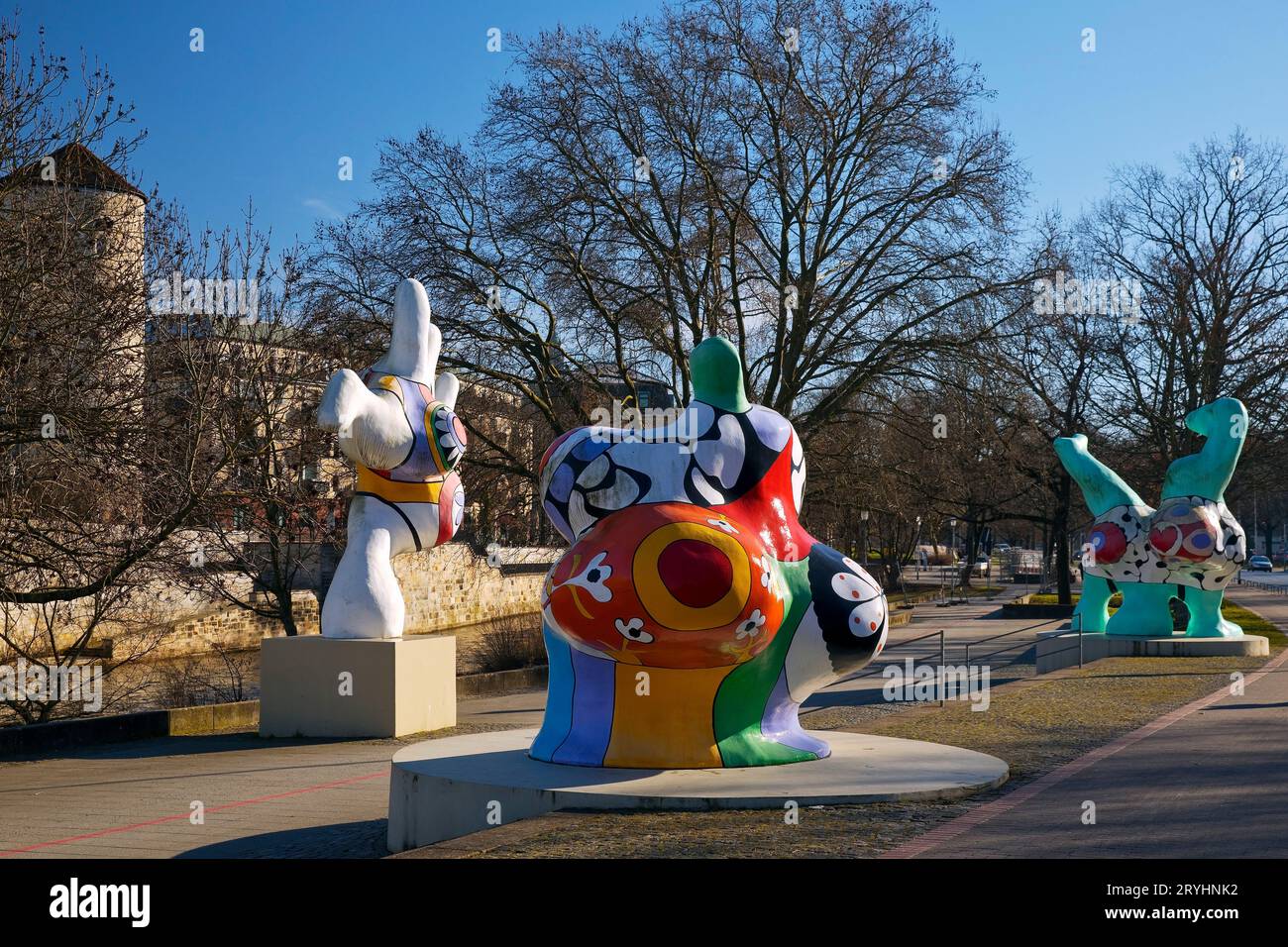 Oeuvre de niki de saint phalle Banque de photographies et d’images à