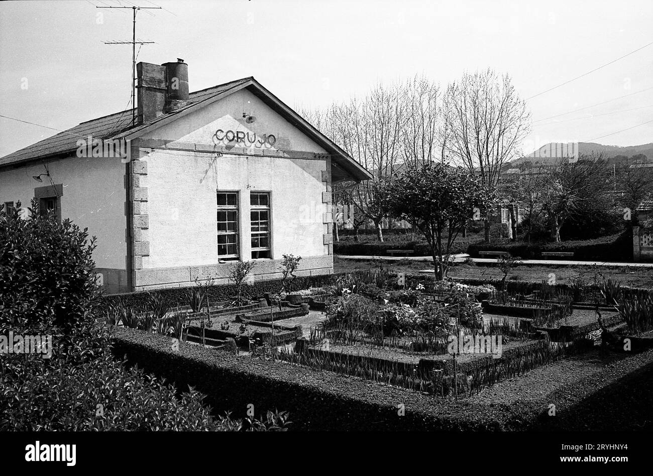 San Salvador de Corujo (Coruxo), Vigo, Pontevedra, Espagne Banque D'Images