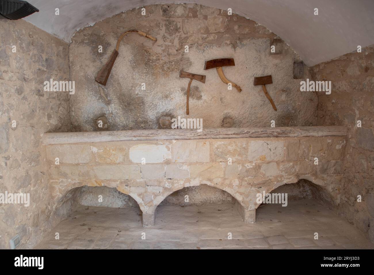 Couvent et église de Santa Croce à Scicli, Sicile Banque D'Images