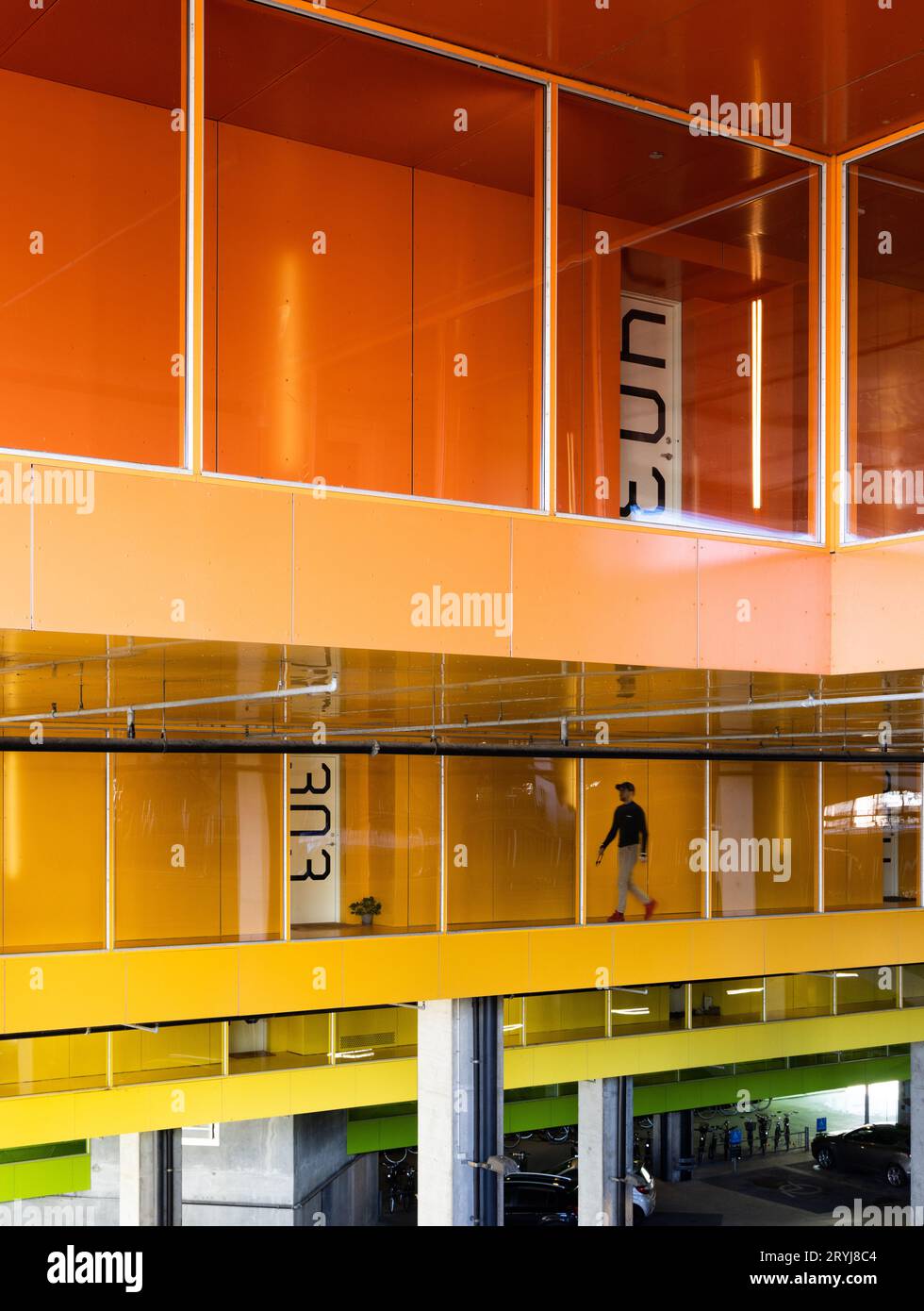 Mountain Dwellings Bjarke Ingels Group BIG Copenhagen Banque D'Images