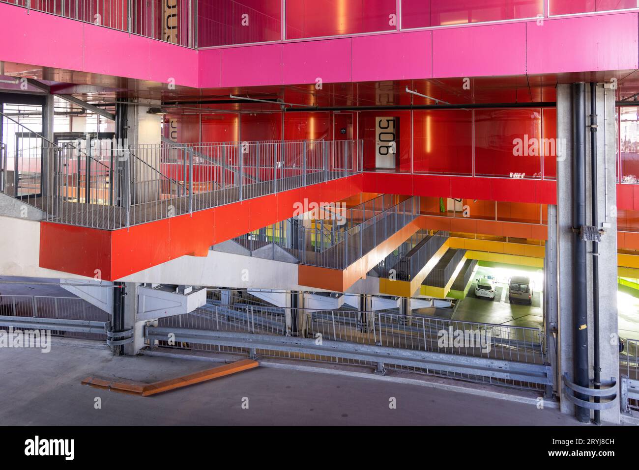 Mountain Dwellings Bjarke Ingels Group BIG Copenhagen Banque D'Images