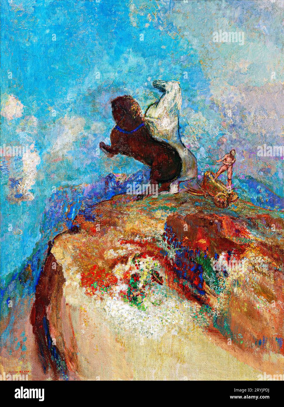 Apollo Odilon Redon. Banque D'Images