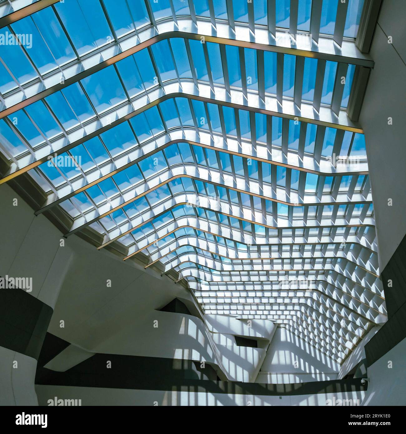 Gare d'Afragola par Zaha Hadid Architects Banque D'Images