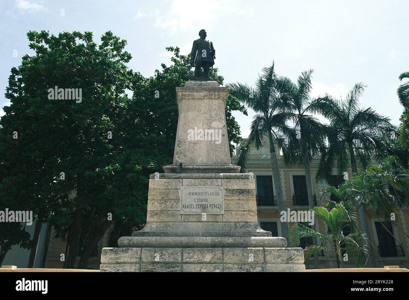 Centre historique Merida Yucatan Mexique Banque D'Images