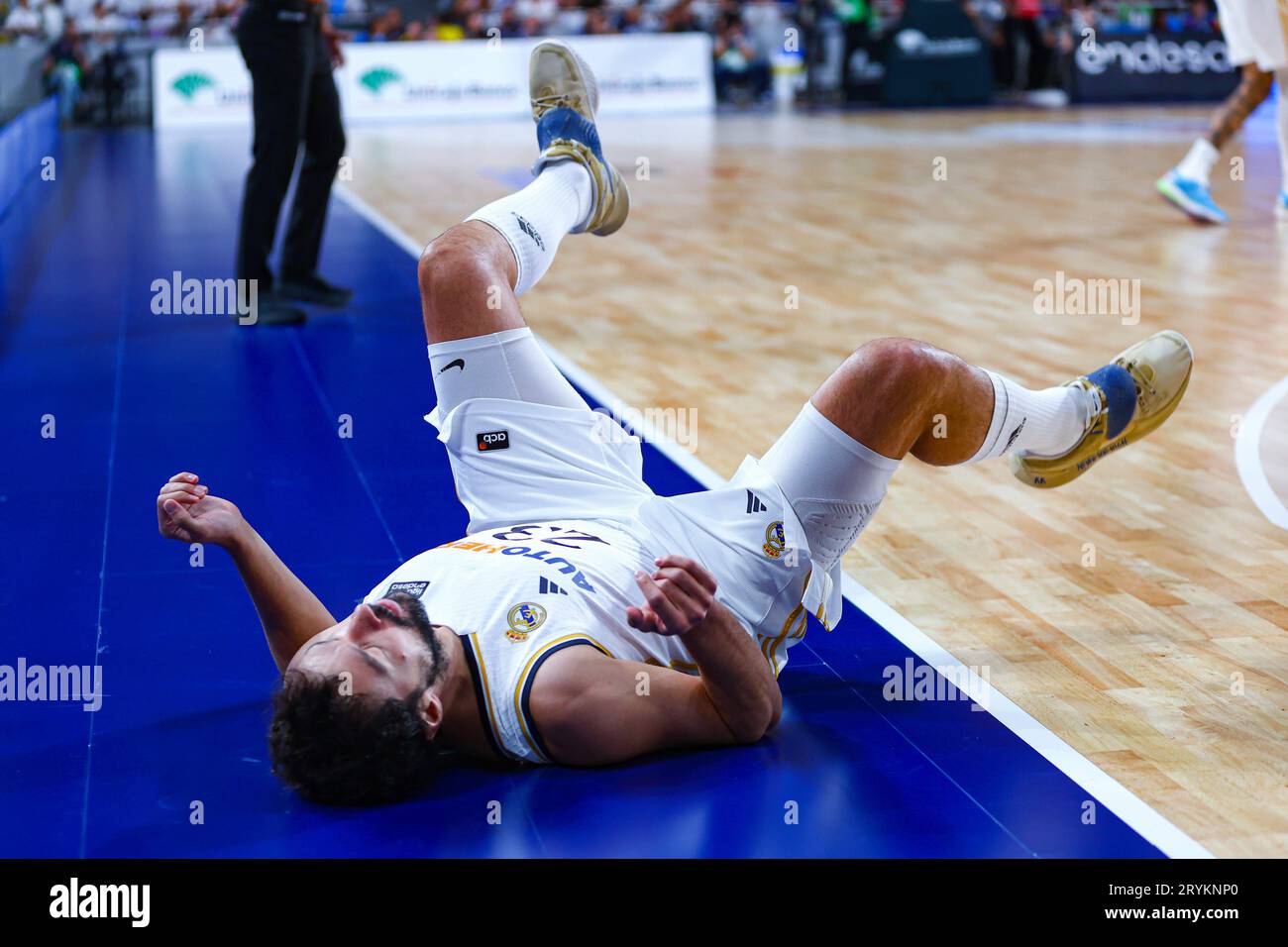 Madrid, Espagne. 01 octobre 2023. 1 octobre 2023 ; Wizink Center ; Madrid ; Espagne ; Liga Endesa ACB; Real Madrid vs Barcelone ; Sergio Llull (Real Madrid) 900/cordon Press crédit : CORDON PRESS/Alamy Live News Banque D'Images