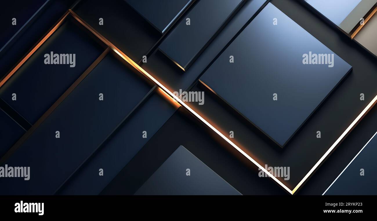 Contexte commercial abstrait 3D. Banque D'Images