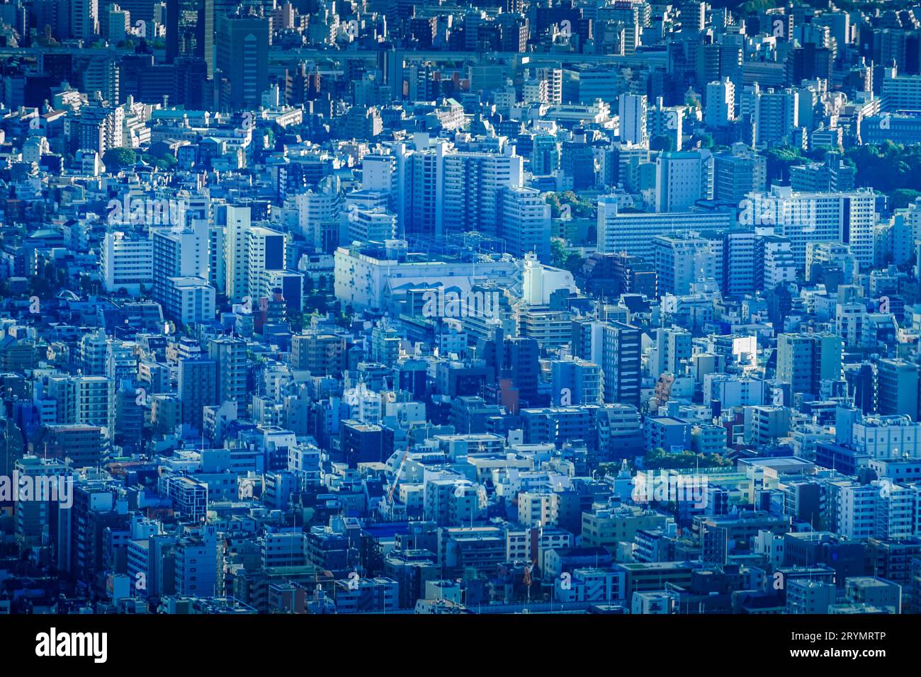 Paysage urbain de Tokyo (tournage depuis Tokyo Sky Tree) Banque D'Images