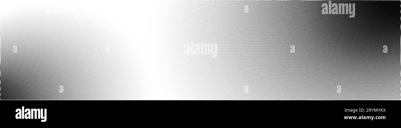 Motif dégradé noir strié avec effets de spray et demi-ton, bruit texturé et gradation des tons. Illustration vectorielle plate isolée Illustration de Vecteur