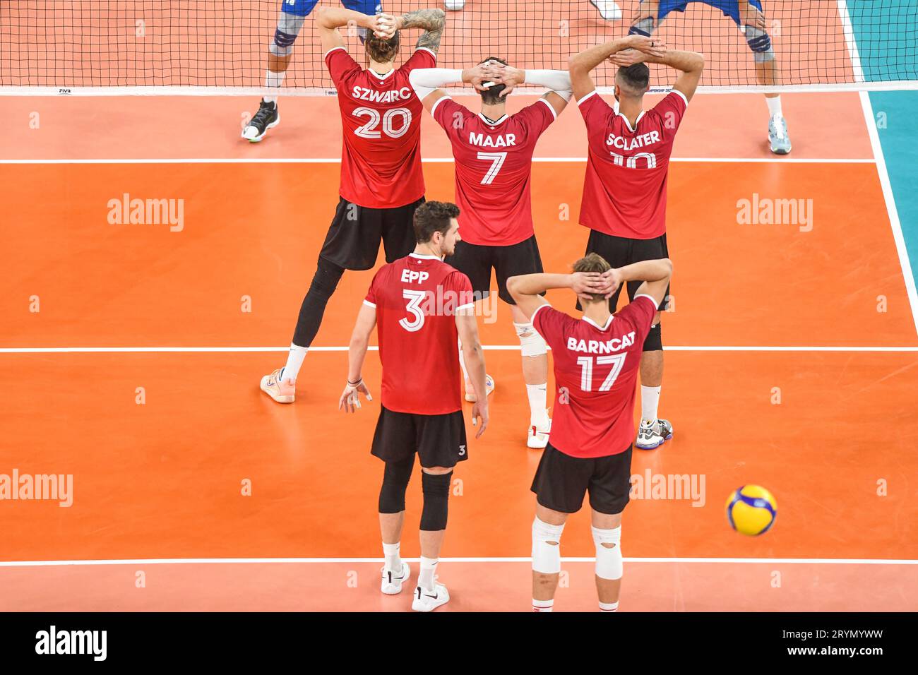 Équipe nationale de volleyball du Canada. Championnat du monde de volleyball 2022. Banque D'Images