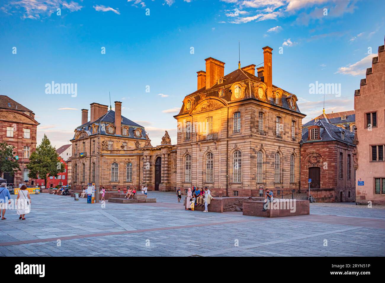 Musée archéologique de Strasbourg en France Banque D'Images