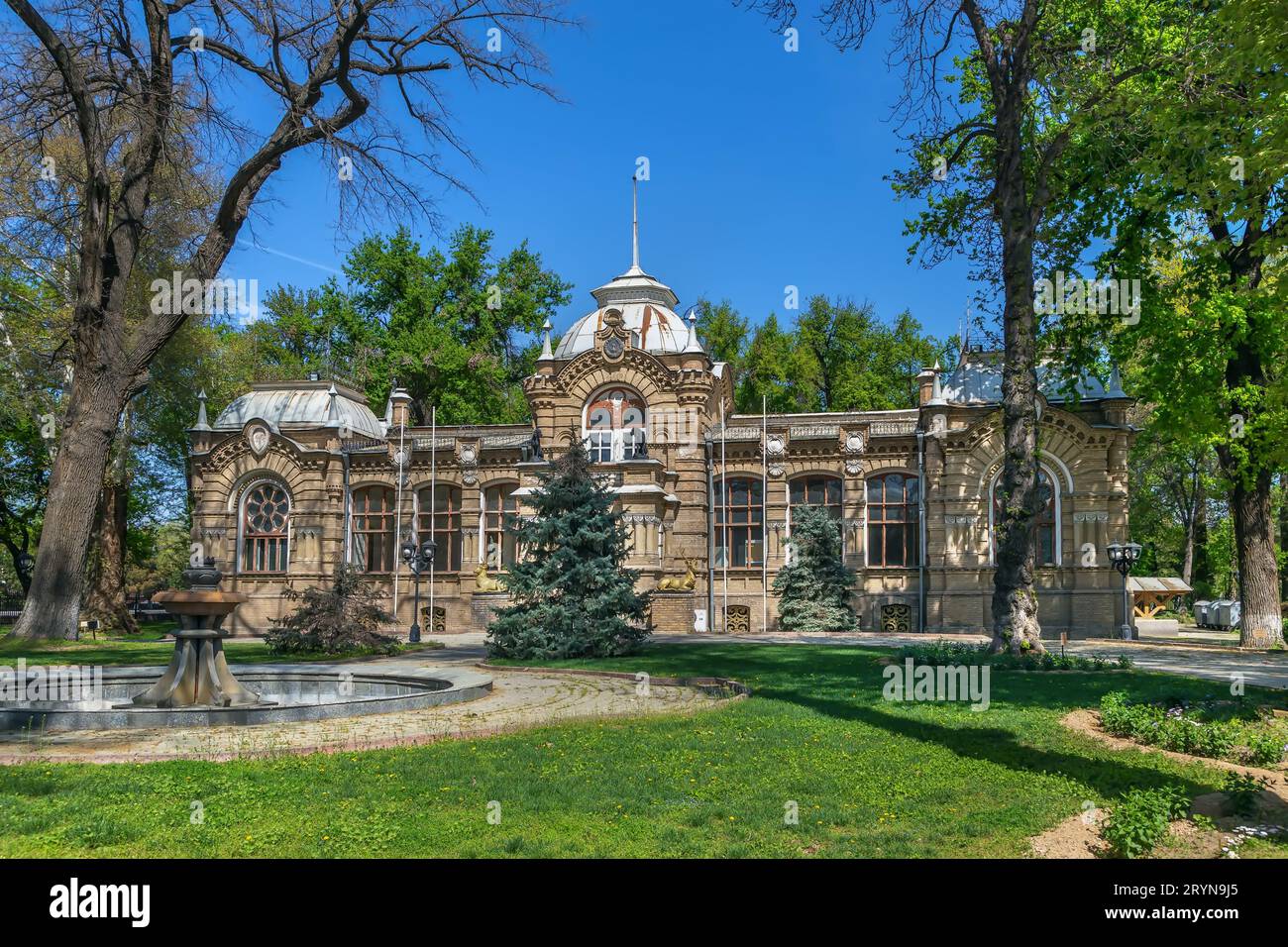Palais du Prince Romanov, Tachkent, Ouzbékistan Banque D'Images