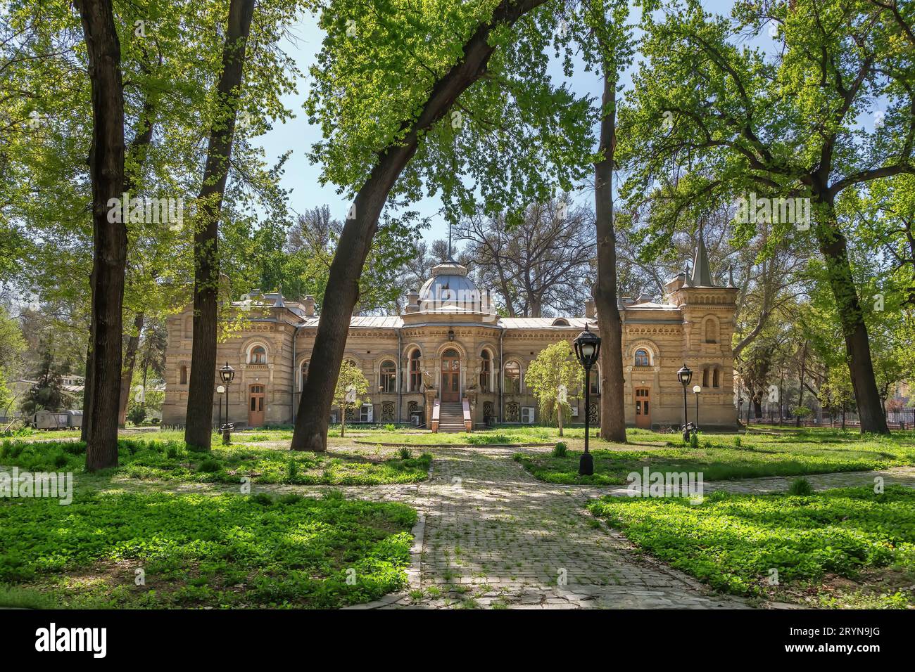 Palais du Prince Romanov, Tachkent, Ouzbékistan Banque D'Images