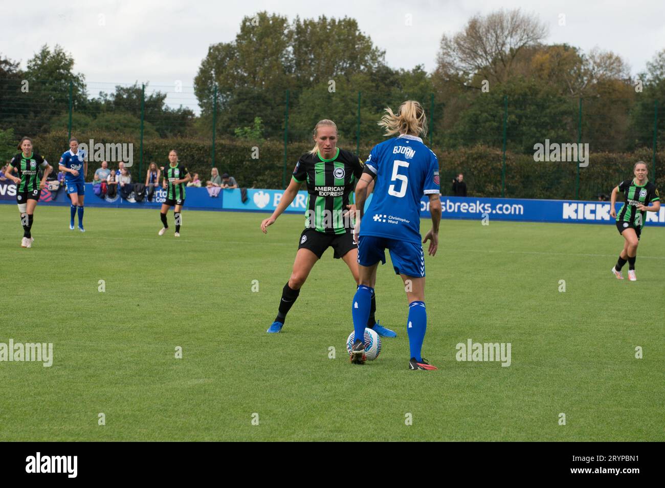 WSL Everton V Brighton & Hove Albion, un match à domicile pour Everton. Une victoire pour Brighton 2-1. Walton Park Stadium (Terry Scott/SPP) crédit : SPP Sport Press photo. /Alamy Live News Banque D'Images