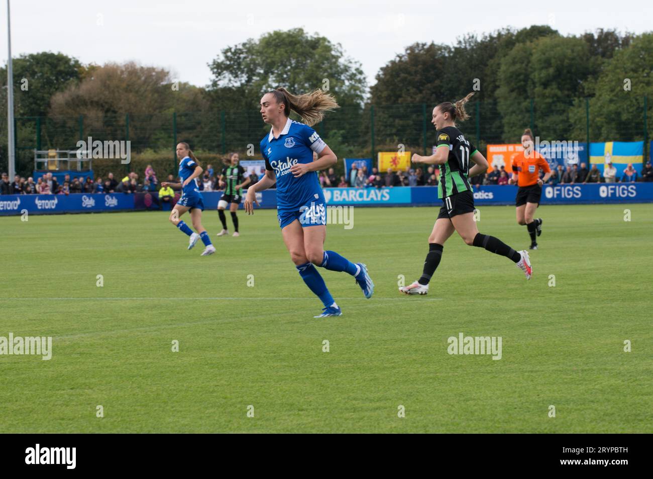 WSL Everton V Brighton & Hove Albion, un match à domicile pour Everton. Une victoire pour Brighton 2-1. Walton Park Stadium (Terry Scott/SPP) crédit : SPP Sport Press photo. /Alamy Live News Banque D'Images