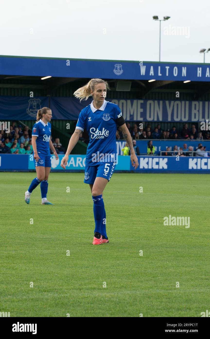 WSL Everton V Brighton & Hove Albion, un match à domicile pour Everton. Une victoire pour Brighton 2-1. Walton Park Stadium (Terry Scott/SPP) crédit : SPP Sport Press photo. /Alamy Live News Banque D'Images