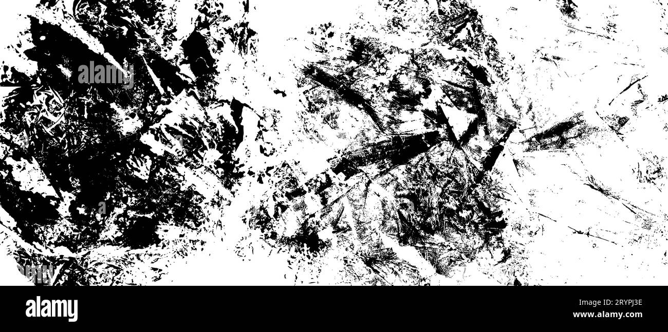 Superposition de fond en détresse avec des éléments vintage tels que la saleté, les rayures et la texture du vieux papier. Illustration vectorielle plate isolée sur fond blanc Illustration de Vecteur