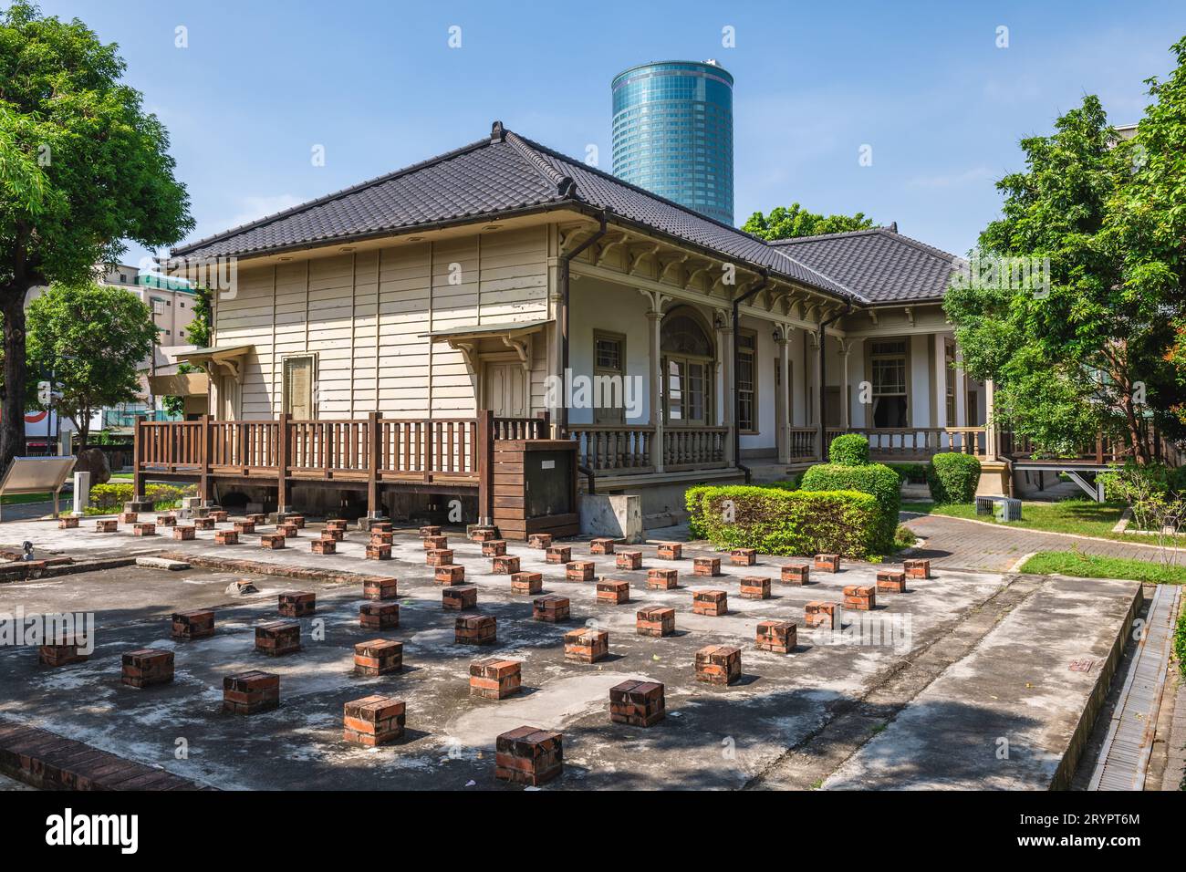 Ancienne résidence officielle du maire de Tainan dans la ville de tainan, taiwan Banque D'Images