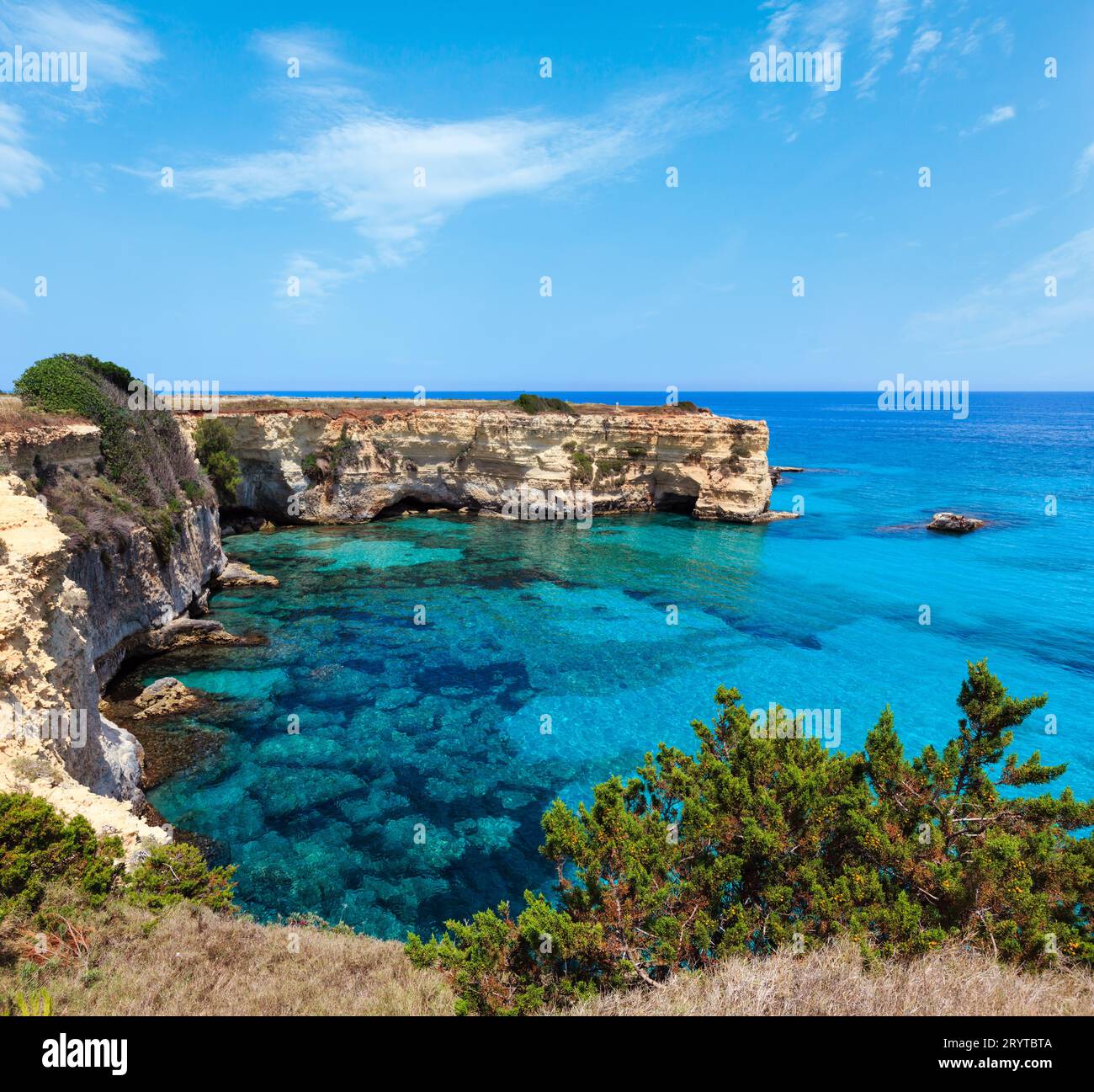 Torre Sant Andrea, Italie Banque D'Images