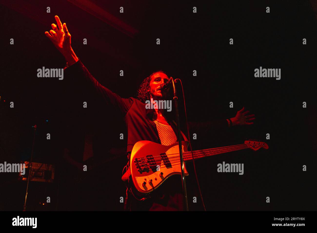 Milan, Italie, 30 septembre 2023. Le groupe de rock alternatif anglais Demob Happy se produit en concert à Arci bellezza, Milan. Crédits : Maria Laura Arturi/Alamy Live News Banque D'Images