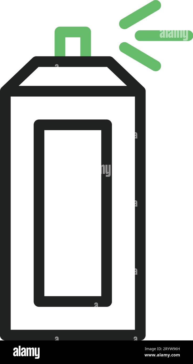 Image vectorielle d'icône d'aérosol. Illustration de Vecteur