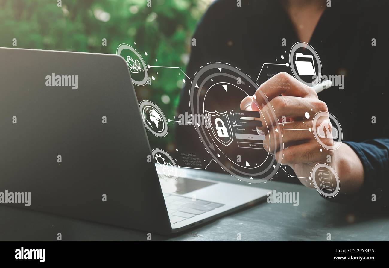 Gestion du changement de la transformation numérique Banque D'Images