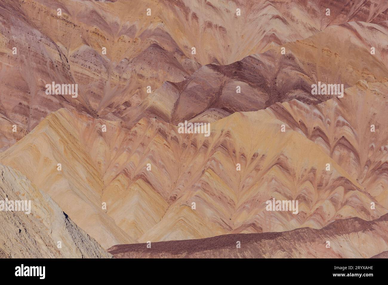 Dunes de sable dans la Death Valley National Park, California, USA Banque D'Images