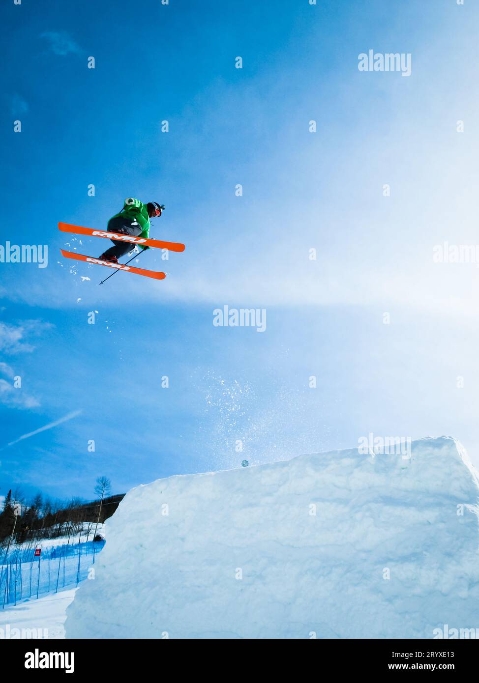 Thule Telemark Big Air Banque D'Images