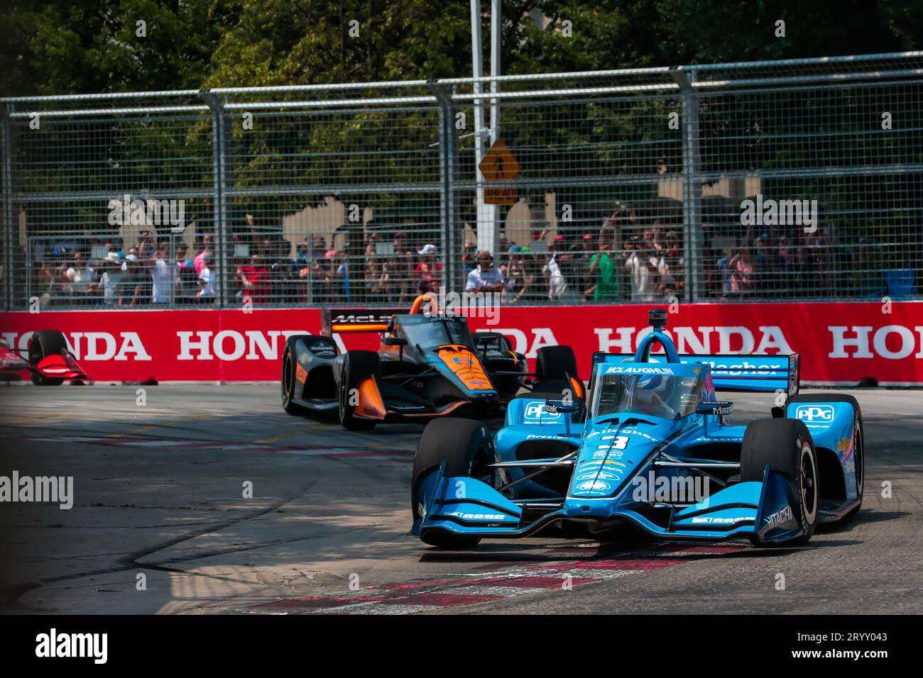 Série INDYCAR : juillet 16 Honda Indy Toronto Banque D'Images