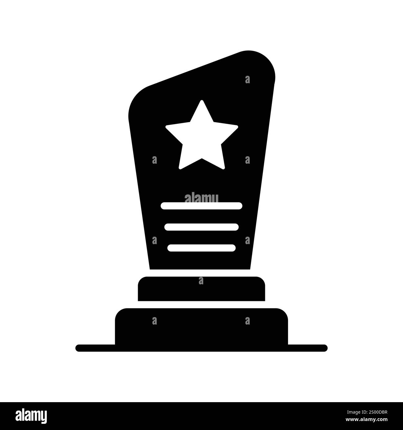 Star Shield Award design vectoriel, prix de film, fierté de performance Illustration de Vecteur