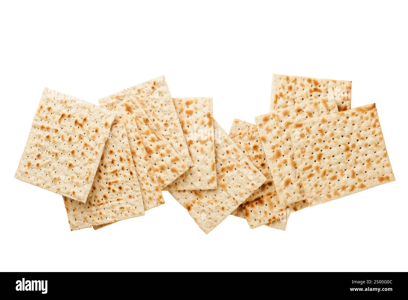 Matzah isolé sur fond blanc avec chemin de détourage. Rituel traditionnel juif. Elément de conception. Pessah fête juive de la Pâque célébration conce Banque D'Images Matzah isolé sur fond blanc avec chemin de détourage. Rituel traditionnel juif. Elément de conception. Pessah fête juive de la Pâque célébration conce Banque D'Images