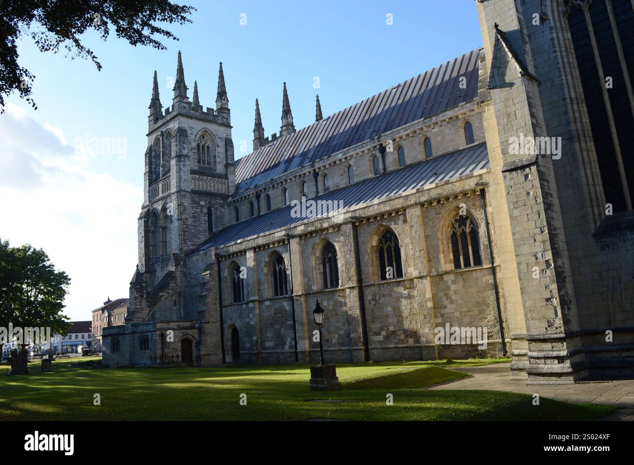Selby Abbey Yirkshire Banque D'Images