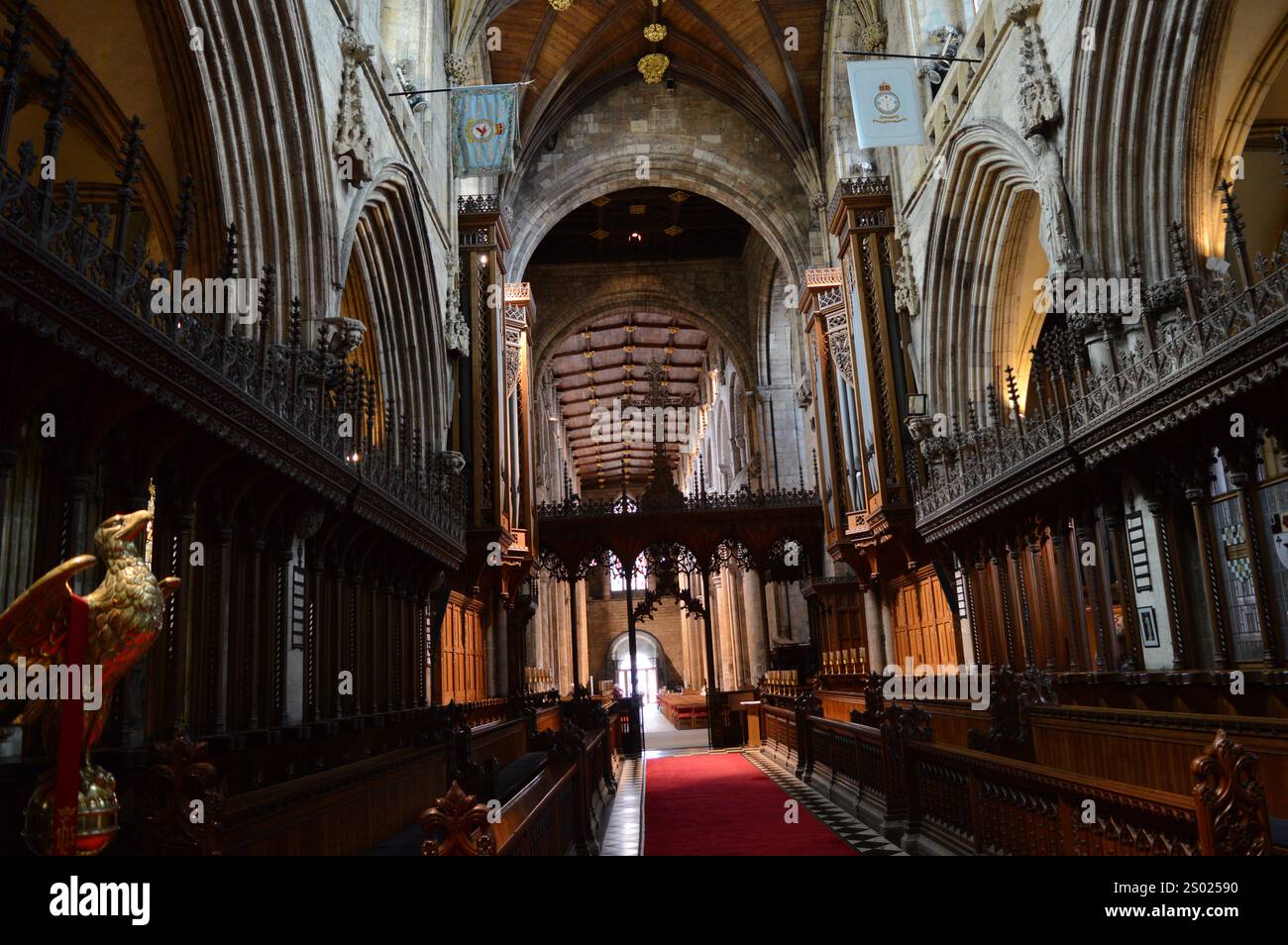 Selby Abbey Yirkshire Banque D'Images