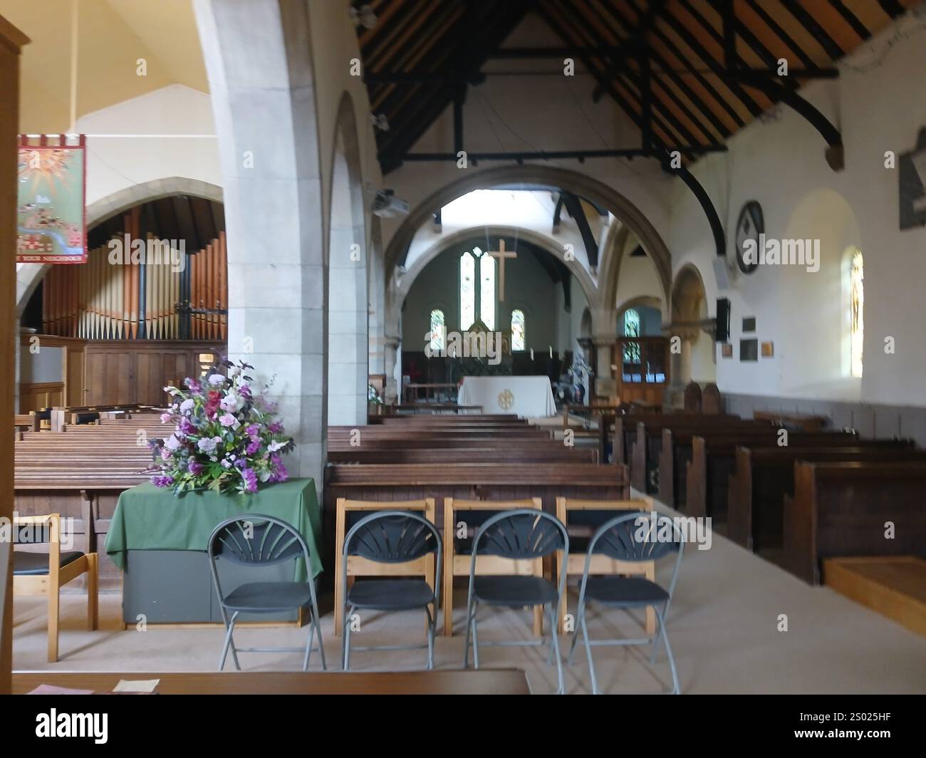 Sowerby, église St Oswalds, Thirsk Yorkshire Banque D'Images