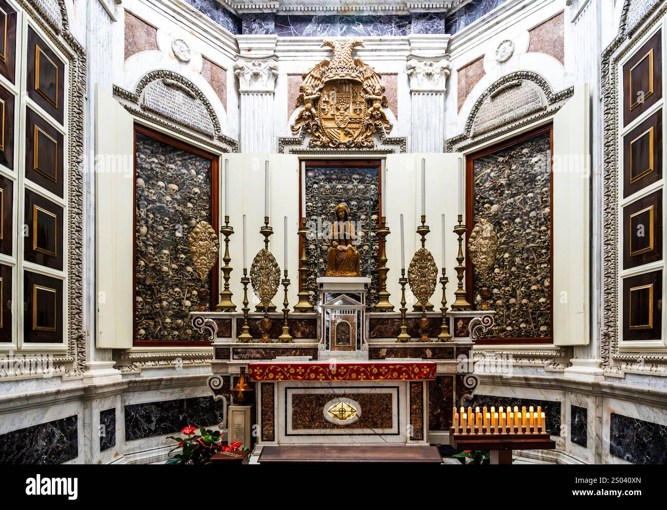 Chapelle des Martyrs dans la cathédrale d'Otrante, à Otrante, province de Lecce, Salento, Pouilles, Italie du Sud Banque D'Images