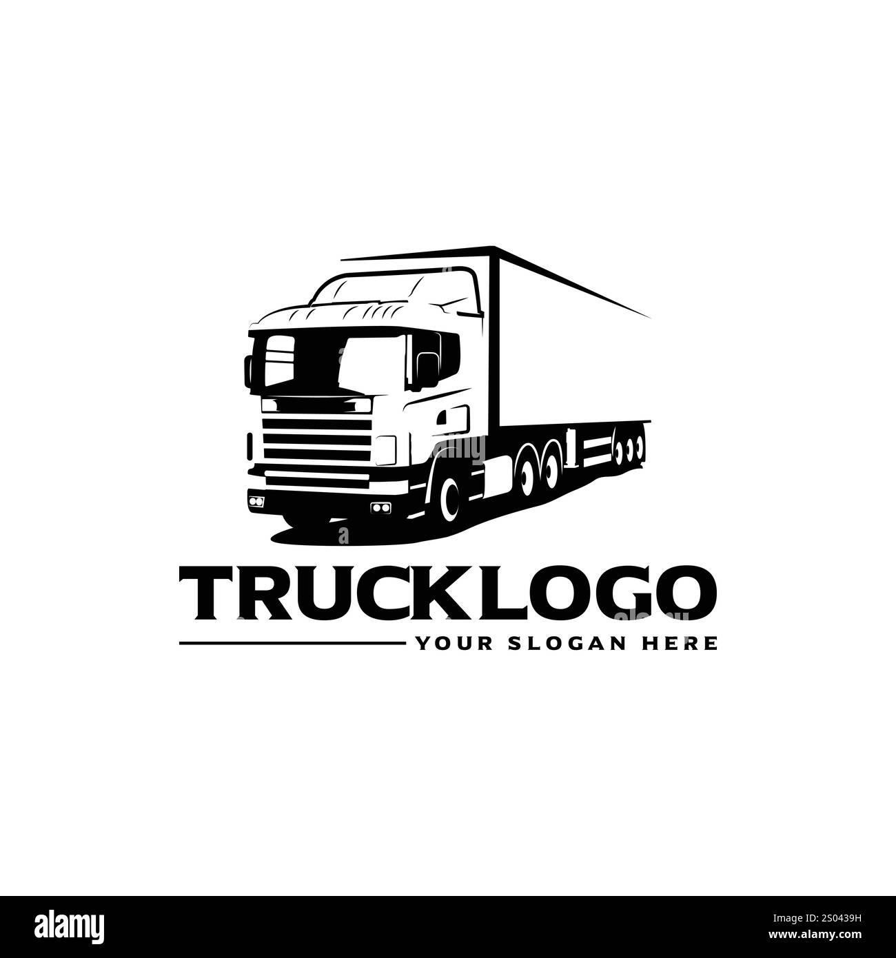 conception de logo camion moderne simple Illustration de Vecteur conception de logo camion moderne simple Illustration de Vecteur