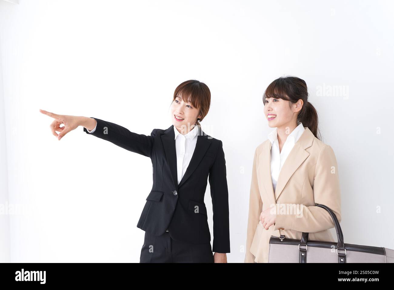 Réunion d'affaires, femme d'affaires, transaction Banque D'Images