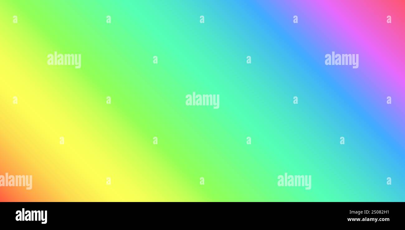 Texture Vidid multicolore à grande échelle, fond dégradé abstrait en couleurs arc-en-ciel - modèle de conception vectorielle Mutli Purpose pour la décoration Illustration de Vecteur