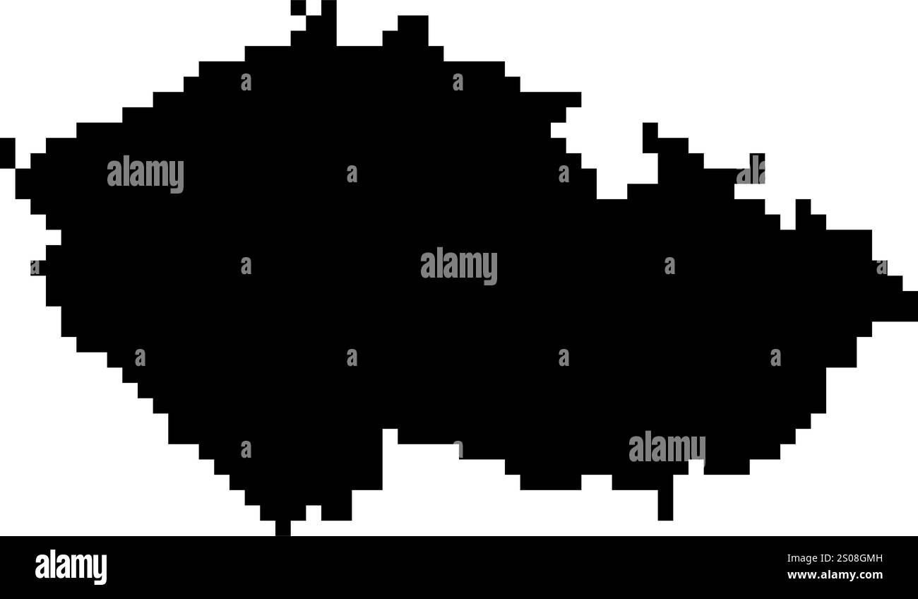 Icônes pixelisées de carte du monde dans le style 8 bits, représentant plus de 190 pays. Parfait pour l'art numérique, les projets éducatifs et les conceptions thématiques. Illustration de Vecteur Icônes pixelisées de carte du monde dans le style 8 bits, représentant plus de 190 pays. Parfait pour l'art numérique, les projets éducatifs et les conceptions thématiques. Illustration de Vecteur
