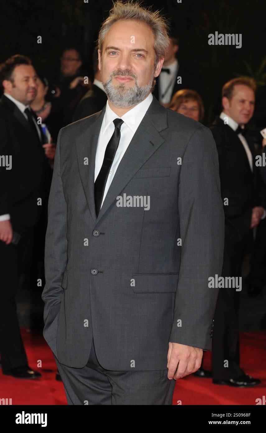 Sam Mendes, Skyfall - première mondiale royale, Royal Albert Hall, Londres, Royaume-Uni Banque D'Images