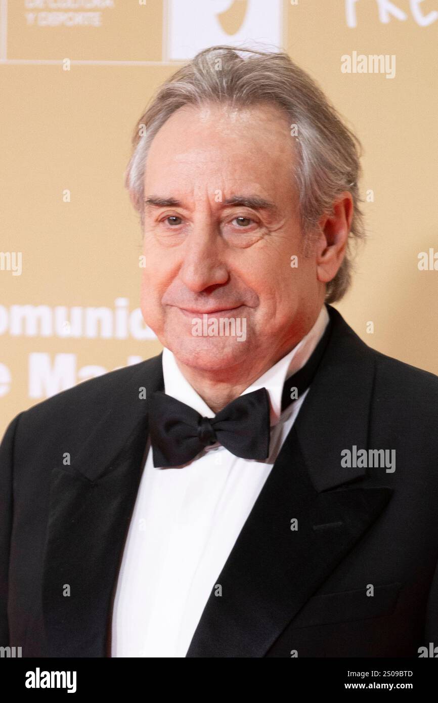 Juanjo Puigcorbé assiste au tapis rouge des Prix Jose María Forque 2024 au Palacio Municipal de Congresos de Madrid. Banque D'Images