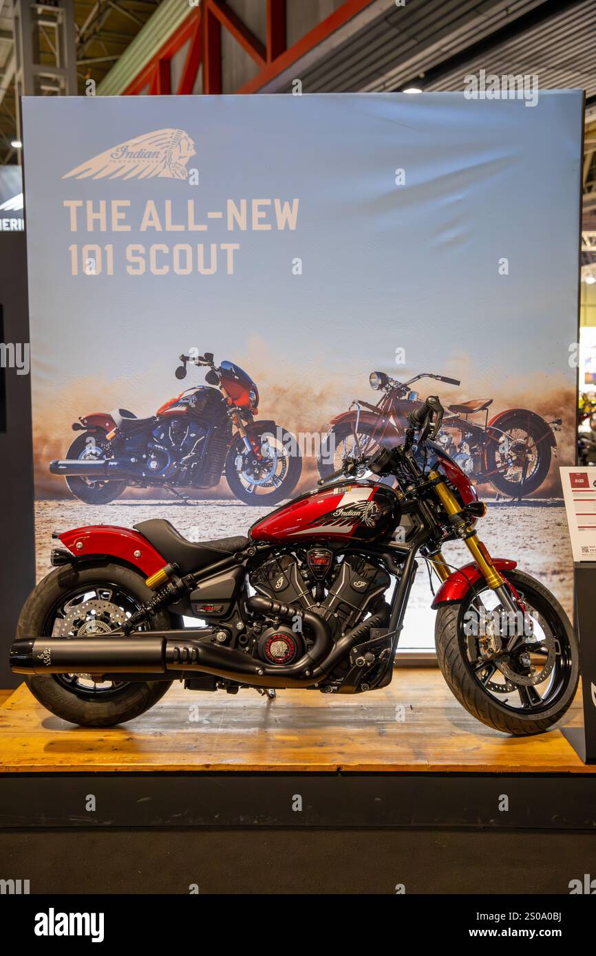 Indian 101 Scout Banque D'Images