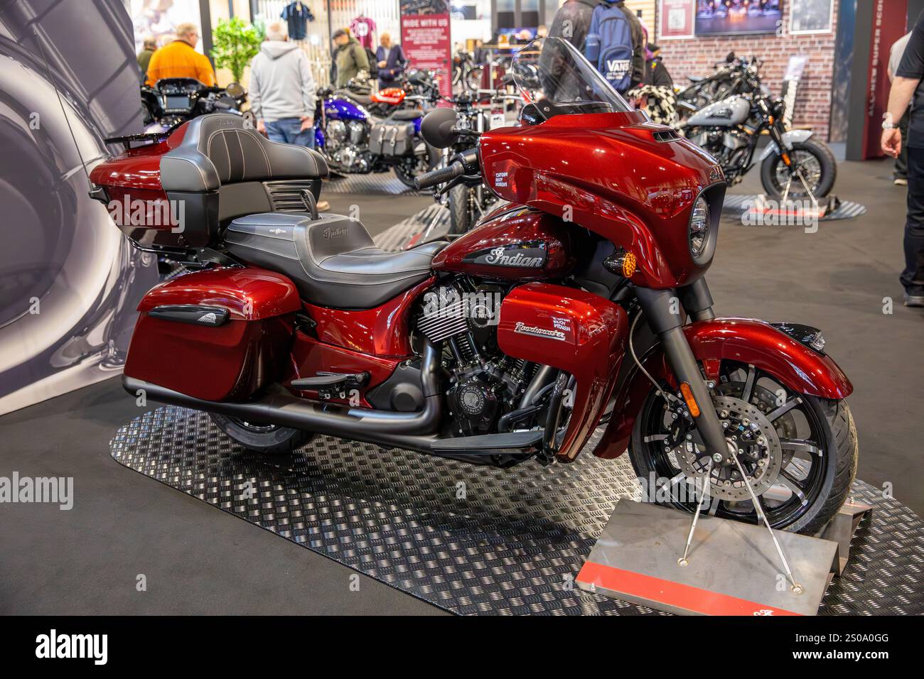 Indian Roadmaster Dark Horse Banque D'Images
