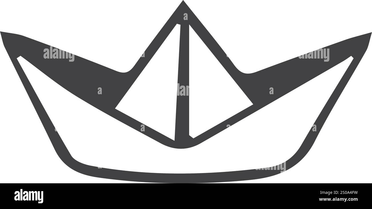 navire vectoriel, mer, conception d'illustration de yacht Illustration de Vecteur