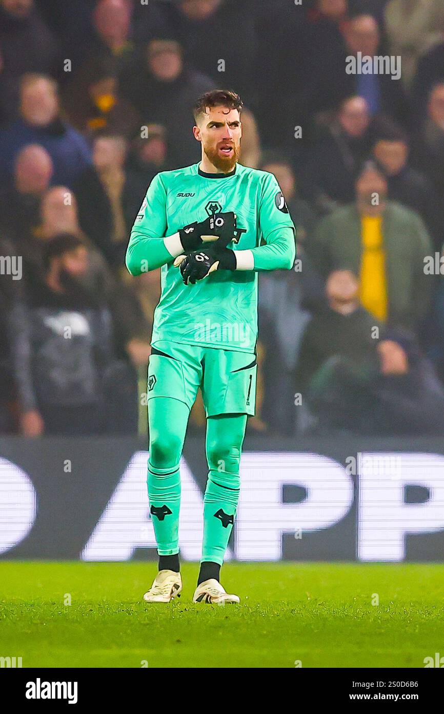 Wolverhampton, Royaume-Uni. 26 décembre 2024. Jose sa de Wolverhampton Wanderers lors du match de Wolverhampton Wanderers FC contre Manchester United FC English premier League au Molineux Stadium, Wolverhampton, Angleterre, Royaume-Uni le 26 décembre 2024 Credit : Every second Media/Alamy Live News Banque D'Images