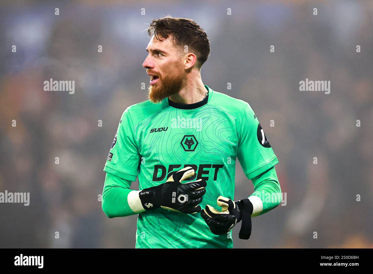 Wolverhampton, Royaume-Uni. 26 décembre 2024. Jose sa de Wolverhampton Wanderers lors du match de Wolverhampton Wanderers FC contre Manchester United FC English premier League au Molineux Stadium, Wolverhampton, Angleterre, Royaume-Uni le 26 décembre 2024 Credit : Every second Media/Alamy Live News Banque D'Images