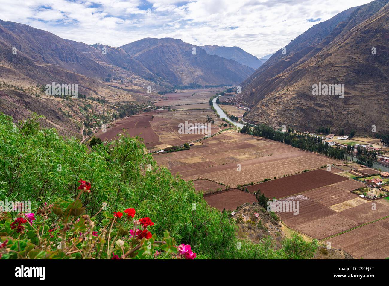 Vallée sacrée des Incas à Cusco, Pérou Banque D'Images