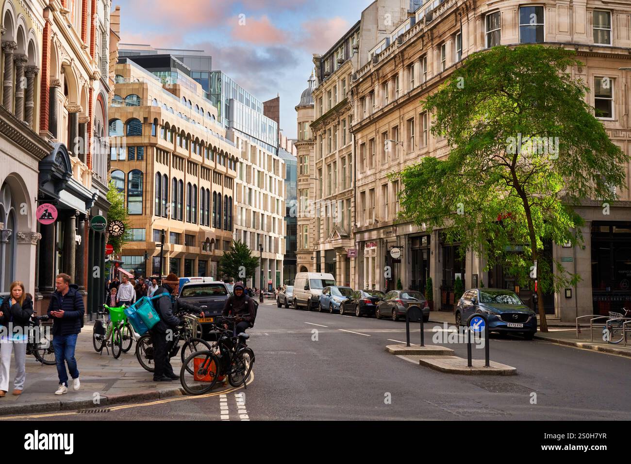EastCheap, Londres, Angleterre, Royaume-Uni Banque D'Images