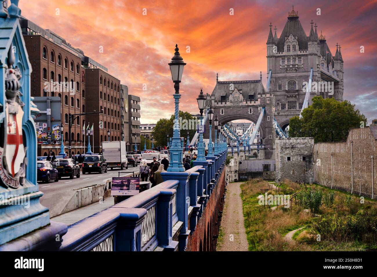 Tower Bridge, London, England, UK Banque D'Images